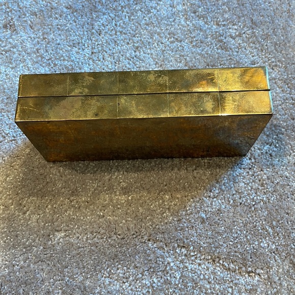 Stella McCartney amber gold bag, clutch hard box - Picture 5 of 5